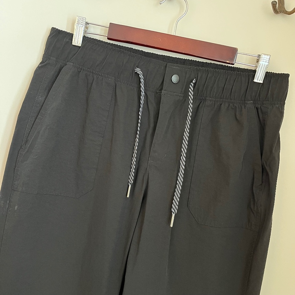 Avalanche Black Nylon Pants
